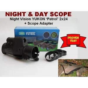 Night Vision Yukon ‘Patrol’ 2X24 + Scope Adapter