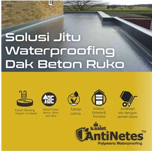 Kastel Antinetes - Waterproof kuat >15 Tahun