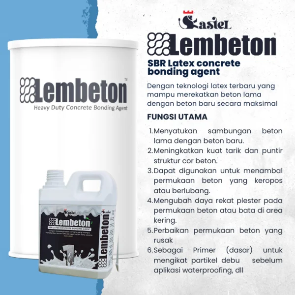 Kastel Lembeton SBR Bonding Agent 1 liter