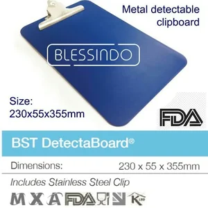 Clipboard Bst Metal Detectable Antibakterial