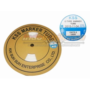 Kss Marker Tube Omt 5.5 100Mtr Per Roll Putih Cable Marker