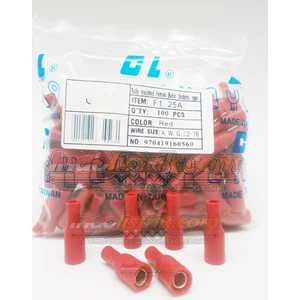 CL Skun female bullet (Bullet) F 5.5 A Yellow Cable Lug
