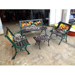 Set of Patio Table Chairs