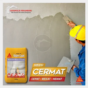 Sika Wall 180 Skimcoat - Mortar Acian Dinding Plasteran 40Kg