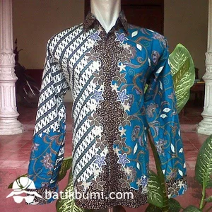 Kemeja Batik Parang Panjang Bp 024