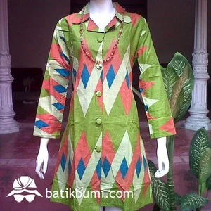 Dress Katun Danliris Motif Rang Rang