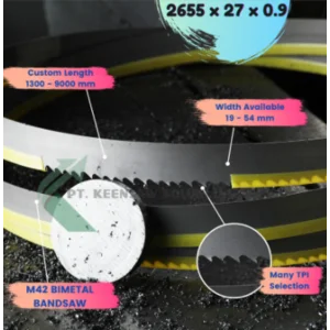 Gergaji Pita Bimetal Keensaw 6800 X 1.6 X 54