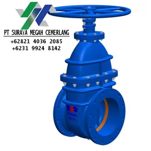 Sluice Valve Brand R&D Surabaya