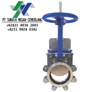 Knife Gate Valve Merk R&D from Surabaya