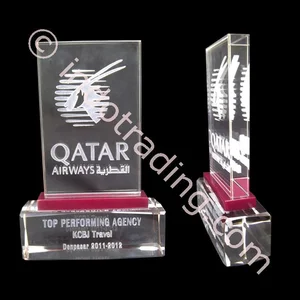 Crystal 3D Qatar Airways