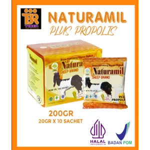 Susu kambing etawa bubuk Naturamil plus propolis Sachet