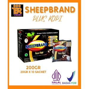 Susu Kambing sheepbrand 12 x 20 gram rasa Kopi