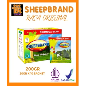 Susu kambing etawa Sheepbrand Original 20 x 10 gram