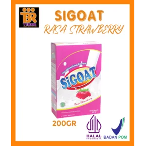 Susu Kambing Sigoat Rasa Strawbery