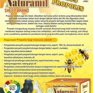 Susu Kambing Etawa Naturamil Plus Propolis