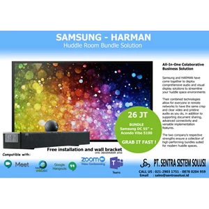 Video Conference Bundle Monitor Samsung DC55E Harman Acendo Vibe 5100