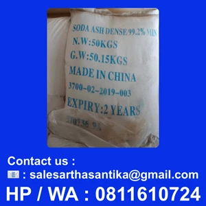 Soda Ash Dense 99.2 % Made in China Packing 50kg/sack