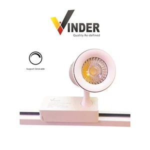 Vinder Track Light Railing Spot White Body Series 10W