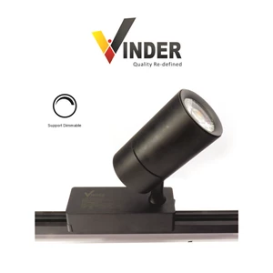 Vinder Track Light Railing Spot Black Body Series 20W