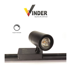 Lampu Vinder Track Light Railing Spot Black Body Series 30W