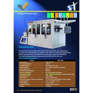 Mesin Produksi Plastik Bundle of Plastic Cup Making Machine