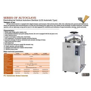Electrothermal Vertical Autoclave Sterilizer Ls Series