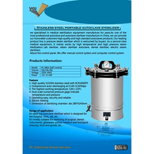 Stainless Steel Portable Autoclave Sterilizer Yx 280A