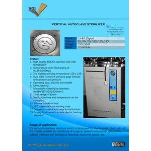 Vertical Autoclave Sterilizer Lx-B-I Digital 