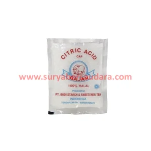 Asam Sitrat Citroen Cap Gajah (20Pcs/Pack) 