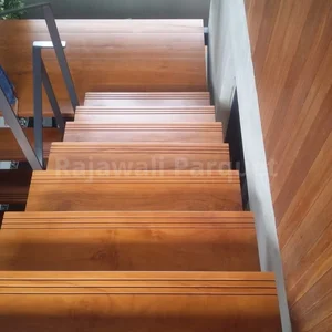 Papan Kayu Tangga Jati Lebar 30 cm 1 Layer