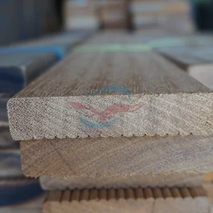 Decking Kayu Ulin Kalimantan Lebar 9 cm Tahan Air Unfinish