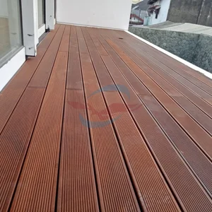 Decking Kayu Ulin Kalimantan Lebar 9 cm Tahan Air Unfinish