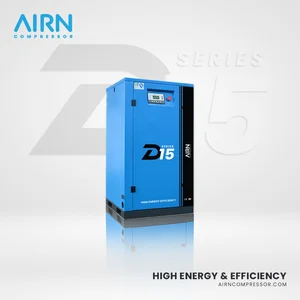AIR COMPRESSOR SCREW AIRN D-15 15KW/20HP 8-10BAR - KOMPRESOR ANGIN