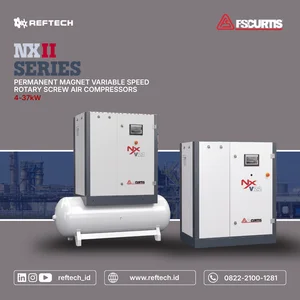 FS Curtis Tank-Mounted Screw Compressor NXV22APII Tank-Integrated Models