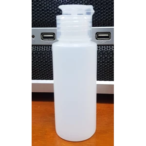 Botol Putih 60Ml Fliptop  Hdpe
