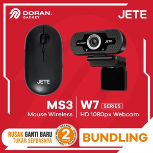 Webcam Jete W7 Full Hd 1080P + Mouse Jete Ms3