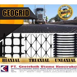 Geogrid triaxial uniaxial biaxial all spec
