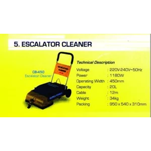 Escalator Brush Cleaner 20 L