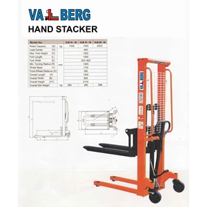 Hand Stacker Manual Merk Valberg