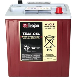 TE35 Trojan Battery battery Type GEL-.6 Volt