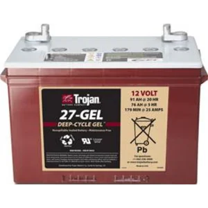 aki gel Aki Baterai Trojan Type 27-GEL 12V
