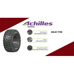 The Achiles Forklift Tire 500-8/5.00