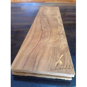 Lantai Kayu Parket Jati Gradea