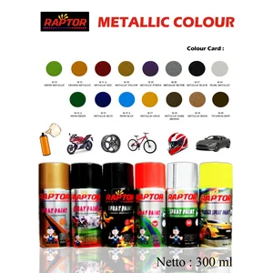 Cat Semprot Raptor Metallic Color