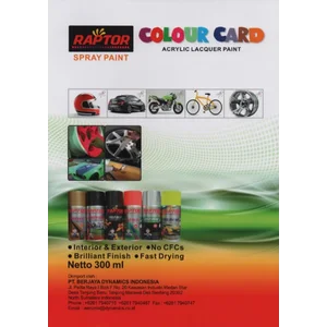 Cat Semprot Raptor Metallic Color