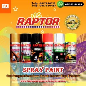 Cat Semprot Raptor Metallic Color