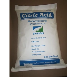 Citric Acid Monohydrate /  Asam Sitrat Monohidrat