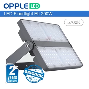 Lampu sorot LED OPPLE LED Floodlight E-II 200W 60D GY GP 200WATT