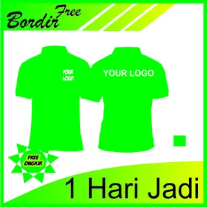 Kaos Polo Kerah bordir Custom