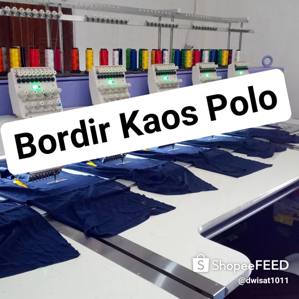 Jasa Bordir Kaos Polo Untuk Promosi By CV. Arsa Maju Makmur